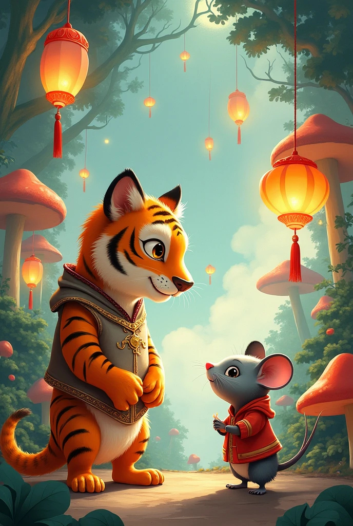 Mr. Tiger, Mr. Mouse, Qi Qian