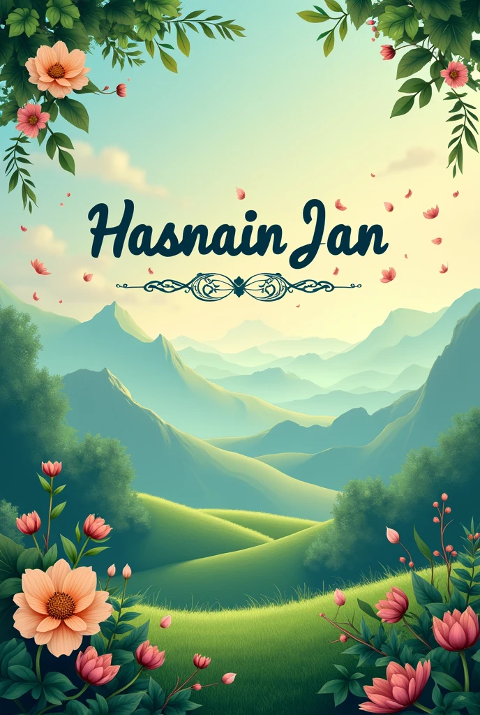 Hasnain Jan name wallpaper 
