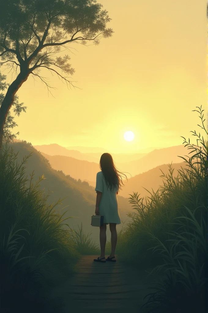 MAKE ME A BOOK COVER (DI UJUNG SENJA)