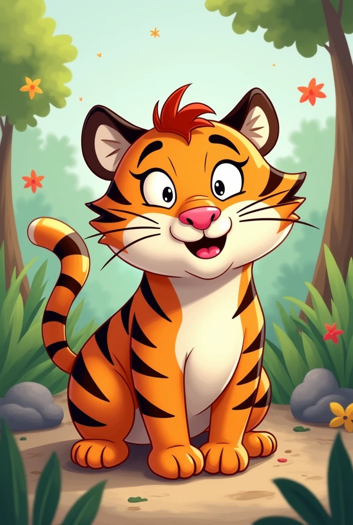 Con hổ cartoon