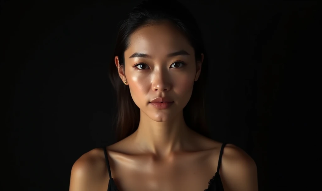space, Bellydancer, sexy, cleavage, (close-up, editorial photograph of a 21 year old javanese woman), (highly detailed face:1.4) (smile:0.7) (background inside dark, moody, private study:1.3) POV, by lee jeffries, nikon d850, film stock photograph ,4 kodak portra 400 ,camera f1.6 lens ,rich colors ,hyper realistic ,lifelike texture, dramatic lighting , cinestill 800,