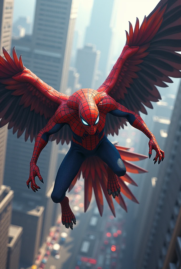 Spider-man is an eagle.