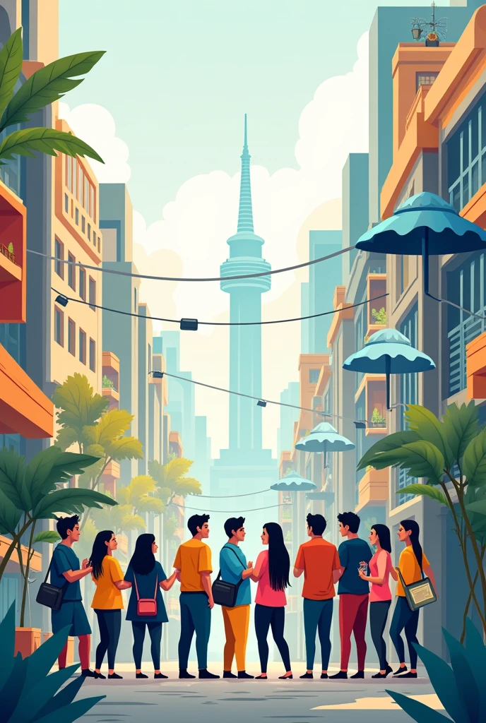 Create an image of Principles of public innovation in Colombia