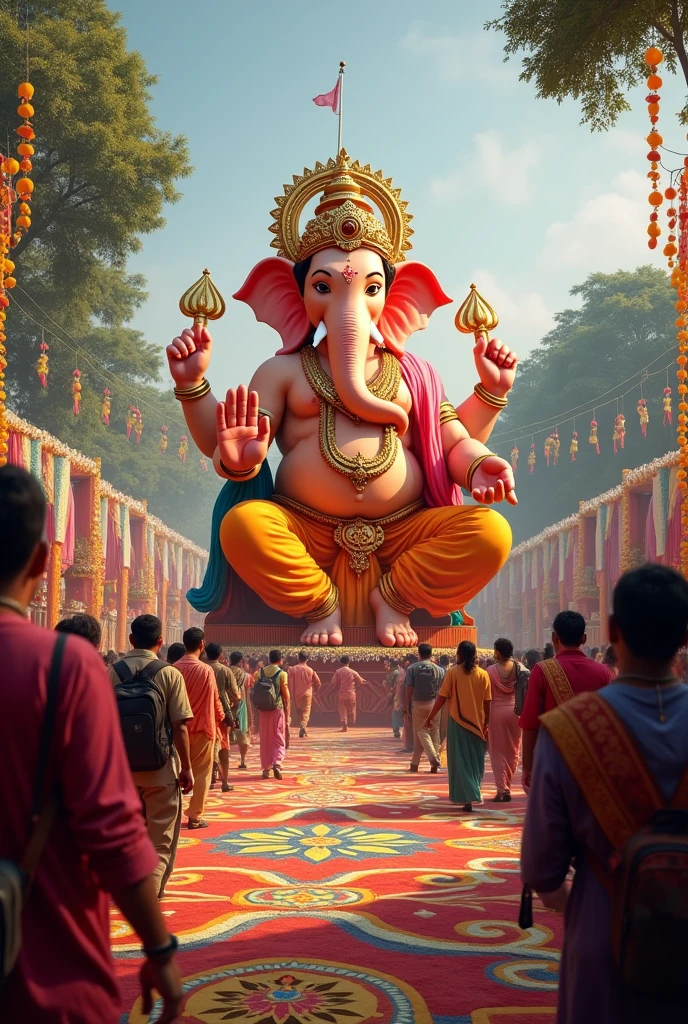 SCENEIC GANESH CHATURTHI CELEBRATION WITH VARIOUS EVENTS AT INSTITUE LEVEL DATE AND VENUE