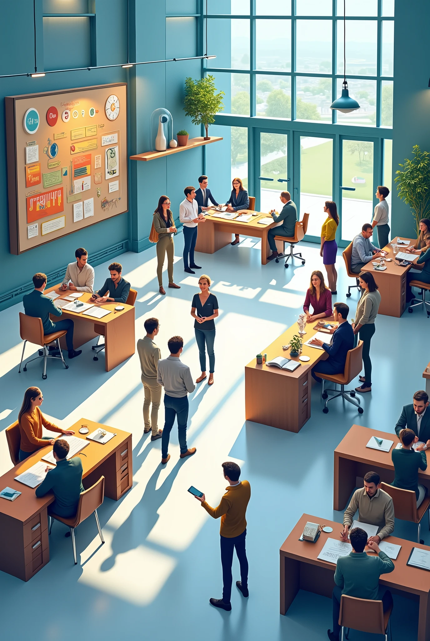 Create a real image of the Principles of public innovation