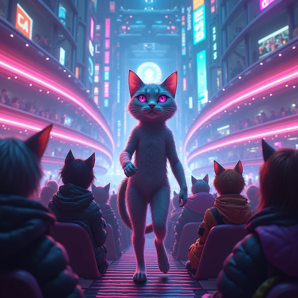 AI Art、universe、Metaverse、cool、Nft 、game、music、trend、Bitcoin、cyber-、Cat、live、Full audience、World Championship、memecoin
