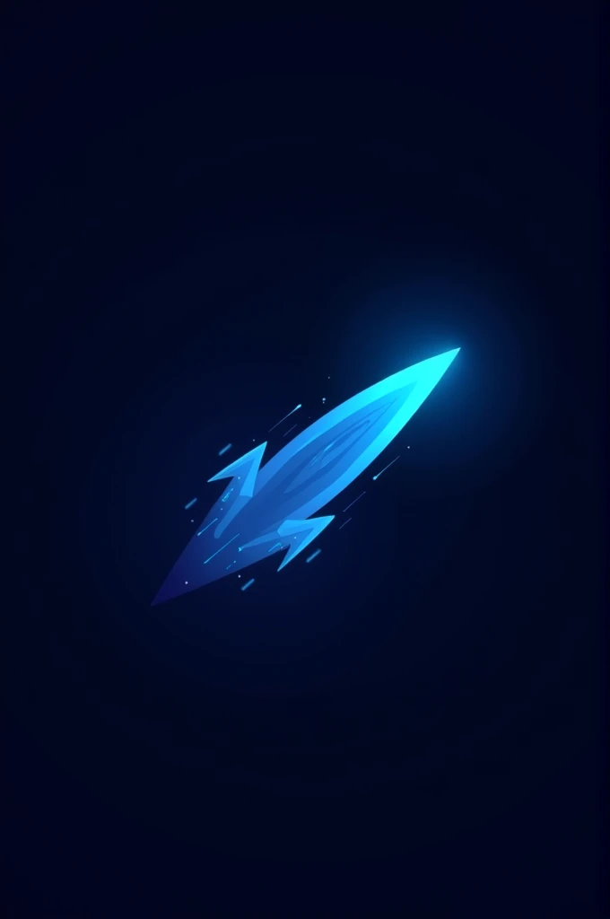 Blue comet business logo