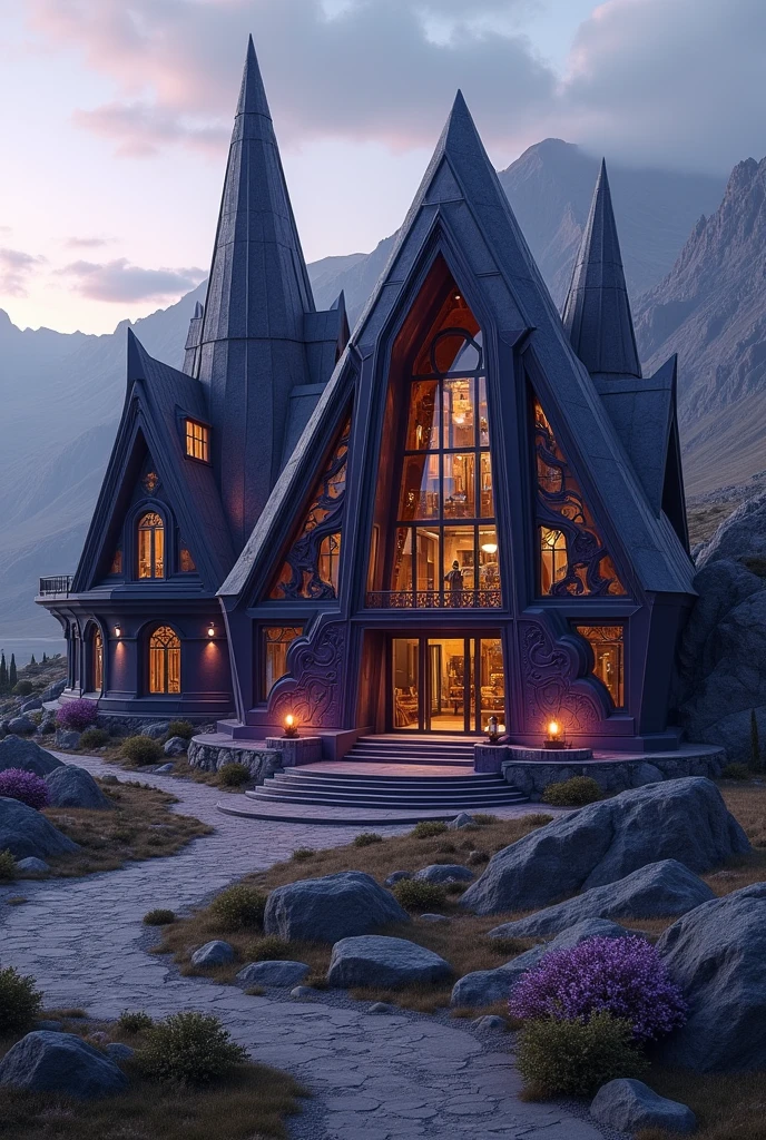 Thanos themed house