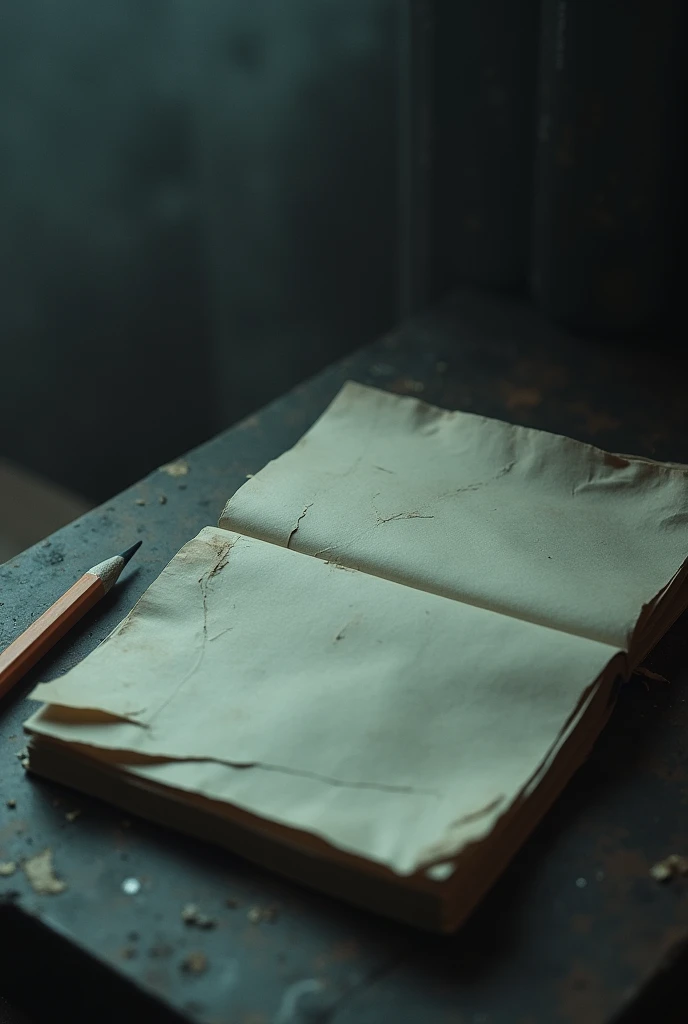 A sad notepad