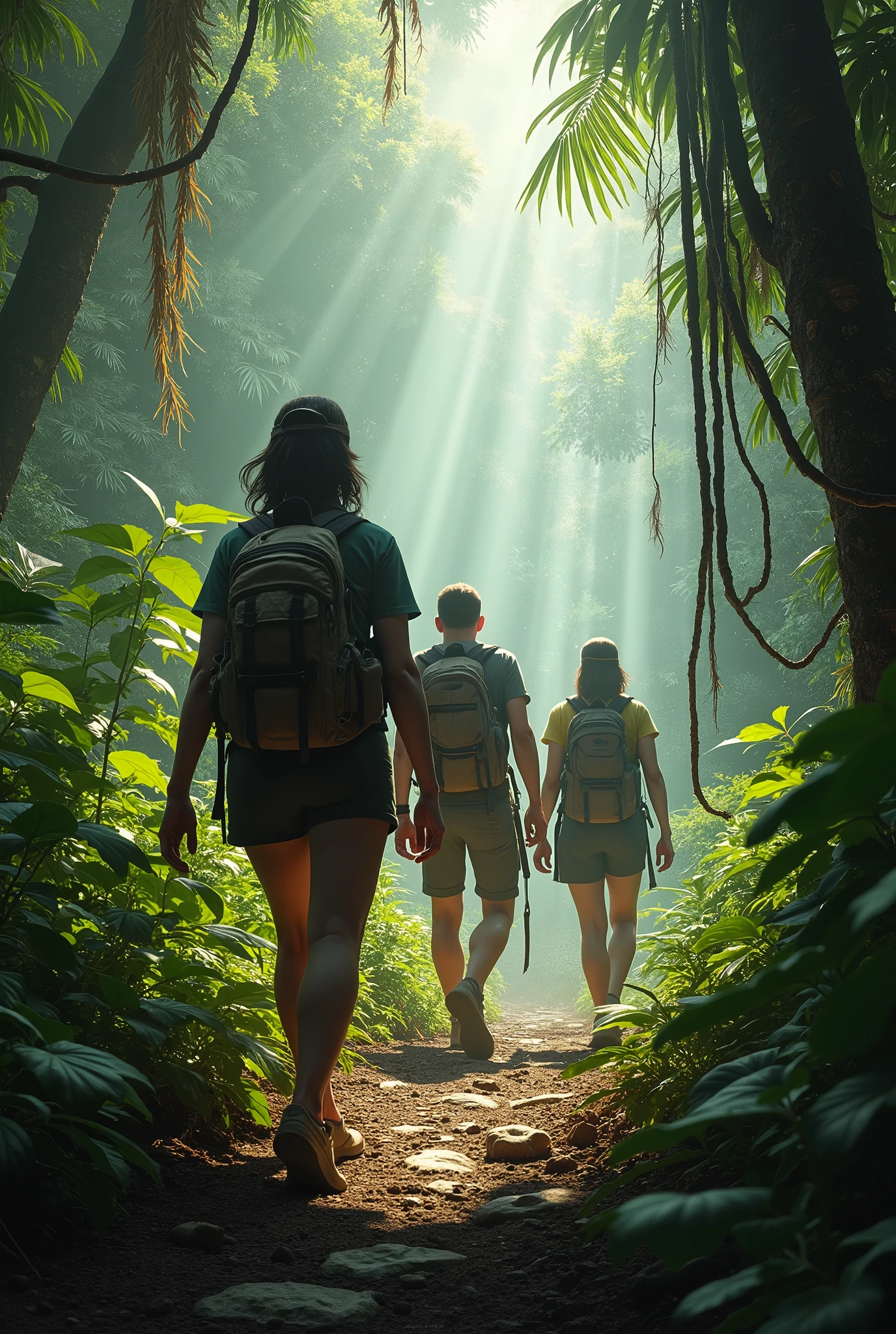 Raven, a fearless archaeologist, and her team, including her partner Tim, venture deep into a dense jungle in search of the legendary Lost City.Knox, a local guide, joins them, as he is the only one who knows the dangerous area.