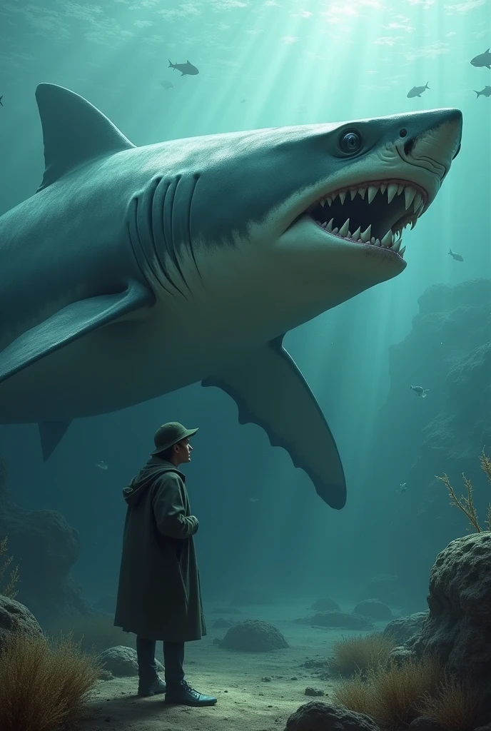 The shark speaks