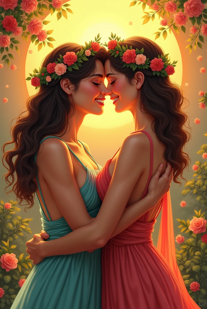 Durex products with slogan "My pride in my own way", Aphrodite and Sappho of Lesbos appear happy