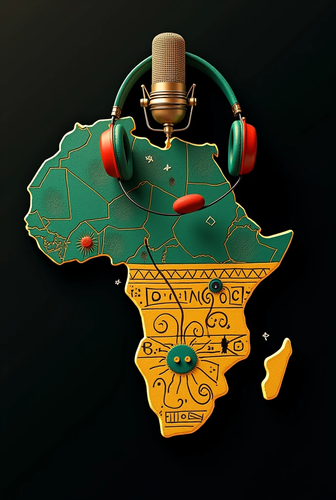 ((Double Exposure)) ((Photography)) of the ((drums)) and ((african beads)) and ((african percussion instruments)) blending together in the word ((CULTURE)), artfully captured with a ((70mm lens)) on a ((clear sunny day)), intricate details and ((hyperrealistic)) patterns that draw the eye, providing a unique and creative way to showcase this breathtaking scene. ((Unreal Engine 5)) ((Rendered))