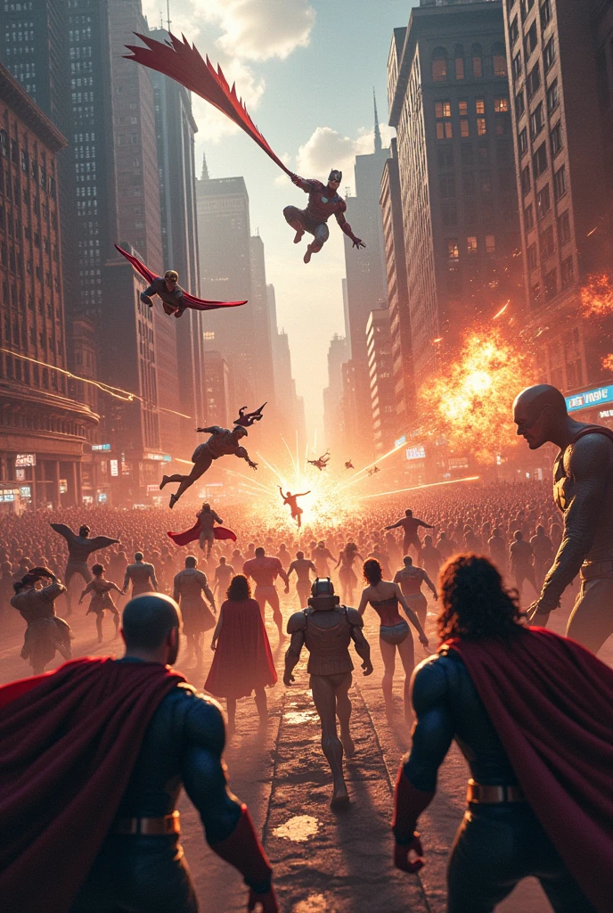 Marvel vs DC in A Deadly Battle