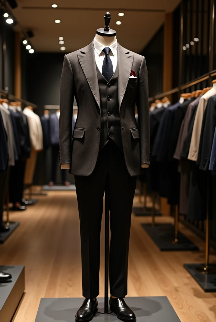A suit on a exhibition