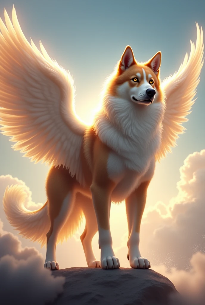 dog with wings