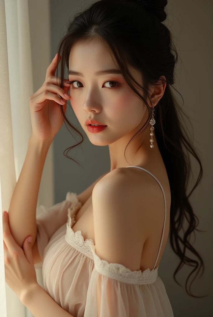 Chinese women sexy pose
