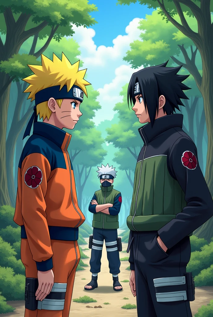 Naruto,Sasuke,kakashi