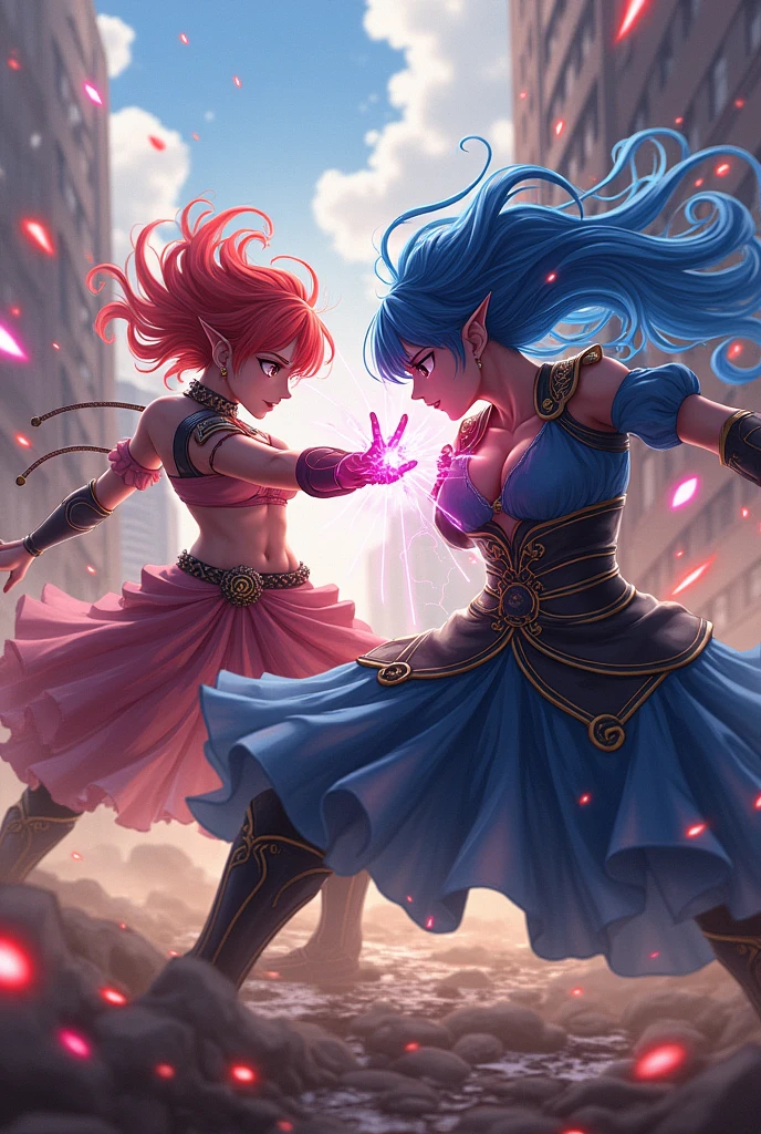 Make a five second anime fight
