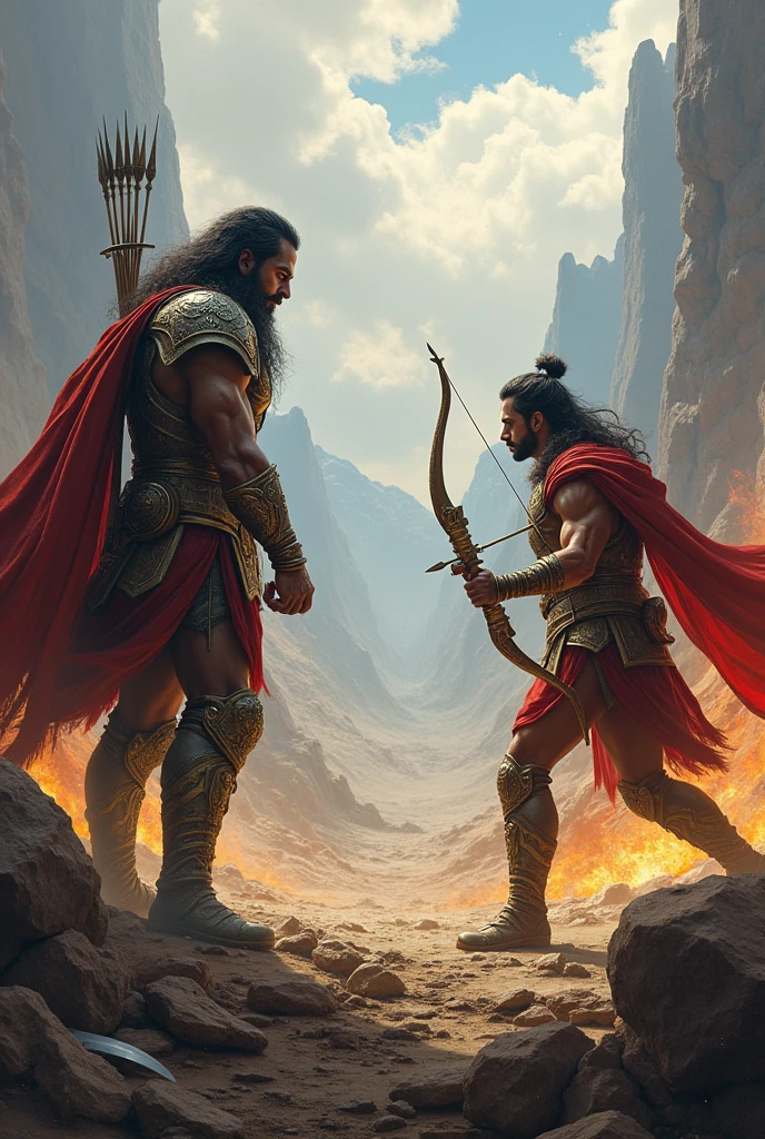 Karn vs Arjun last fight