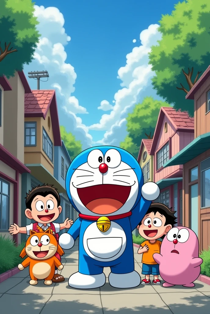 Doremon all characters