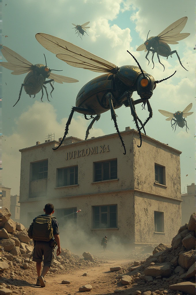 Zionist insect army bombs UNRWA school