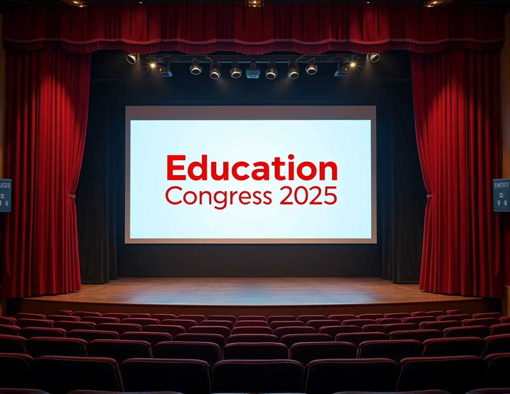 ON THE THEATER SCREEN I WANT IT WRITTEN: EDUCATION CONGRESS 2025