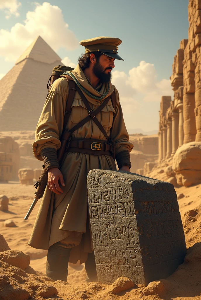 In 1799, a French soldier discovered the Rosetta Stone in Egypt. The stone had the same text inscribed in Greek, Demotic, and Egyptian hieroglyphs. This discovery enabled scholars, particularly Jean-François Champollion, to decipher ancient Egyptian writing, opening up a world of knowledge about one of history's greatest civilizations.