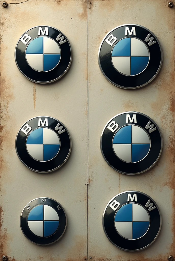 Visual: An image that shows the BMW logo from its earliest version to its modern design. The logos are placed in a circular or linear arrangement, with the oldest logo at the top or left, transitioning to the most current one. The background subtly changes from an old, textured look to a sleek, modern finish, representing the brand's evolution.