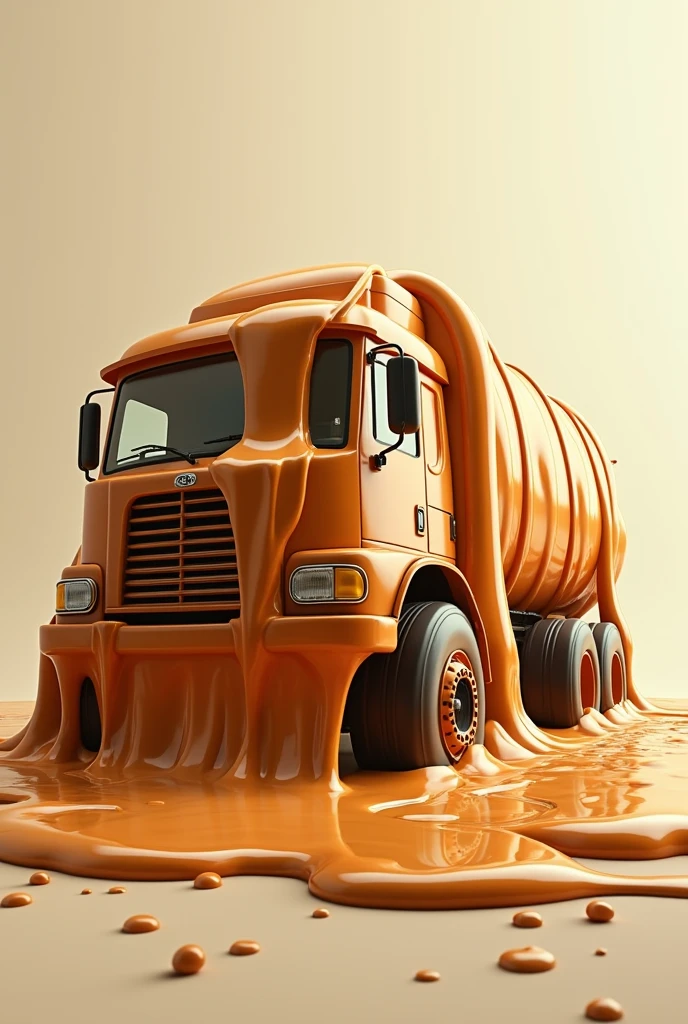 Truck full of pudding