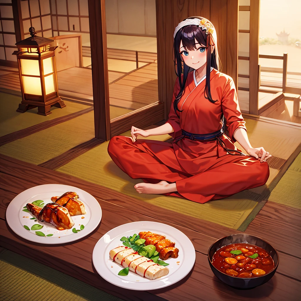 Tandoori, cute girl, food, japan and indian style