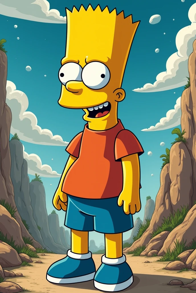 Believe me a full body Bart Simson 