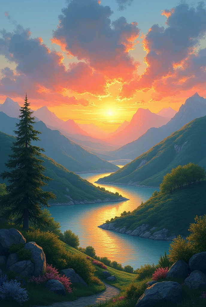 Sunrise Impressionism