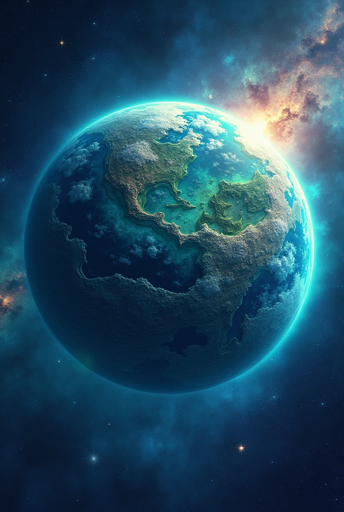 Drawing of Celestia Planet