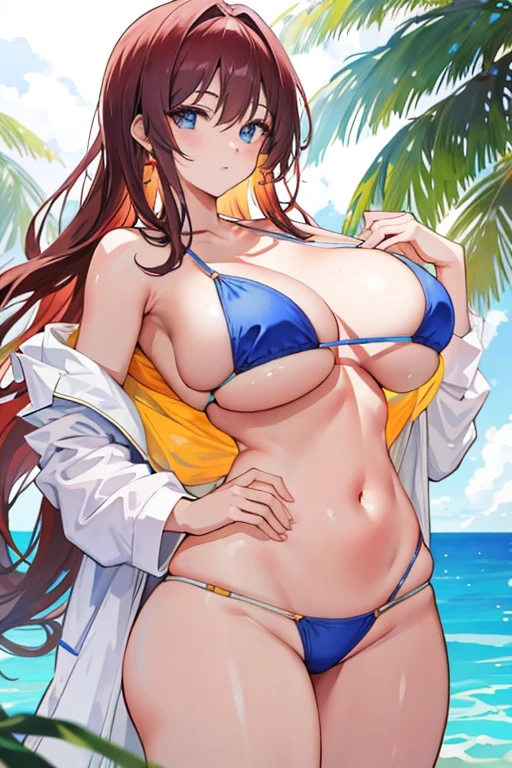 (masterpiece), Woman 1, Just a big ?????, Thick body, Tall body, ?????? with exposed ???????