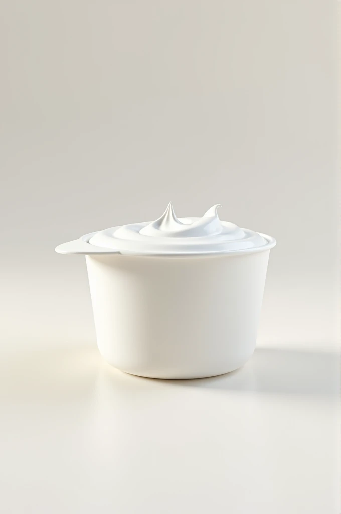Small yogurt with a striking shape