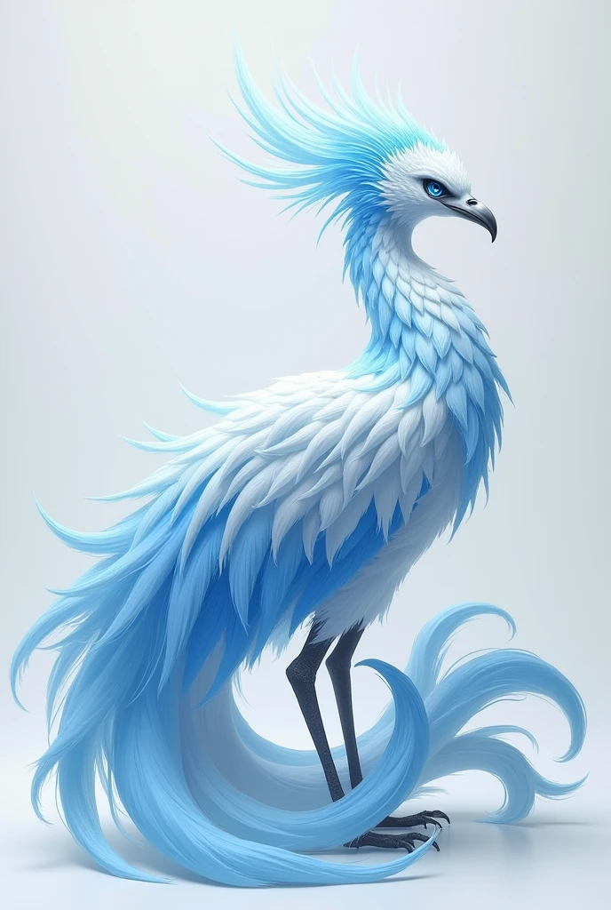 Blue white head Phoenix side