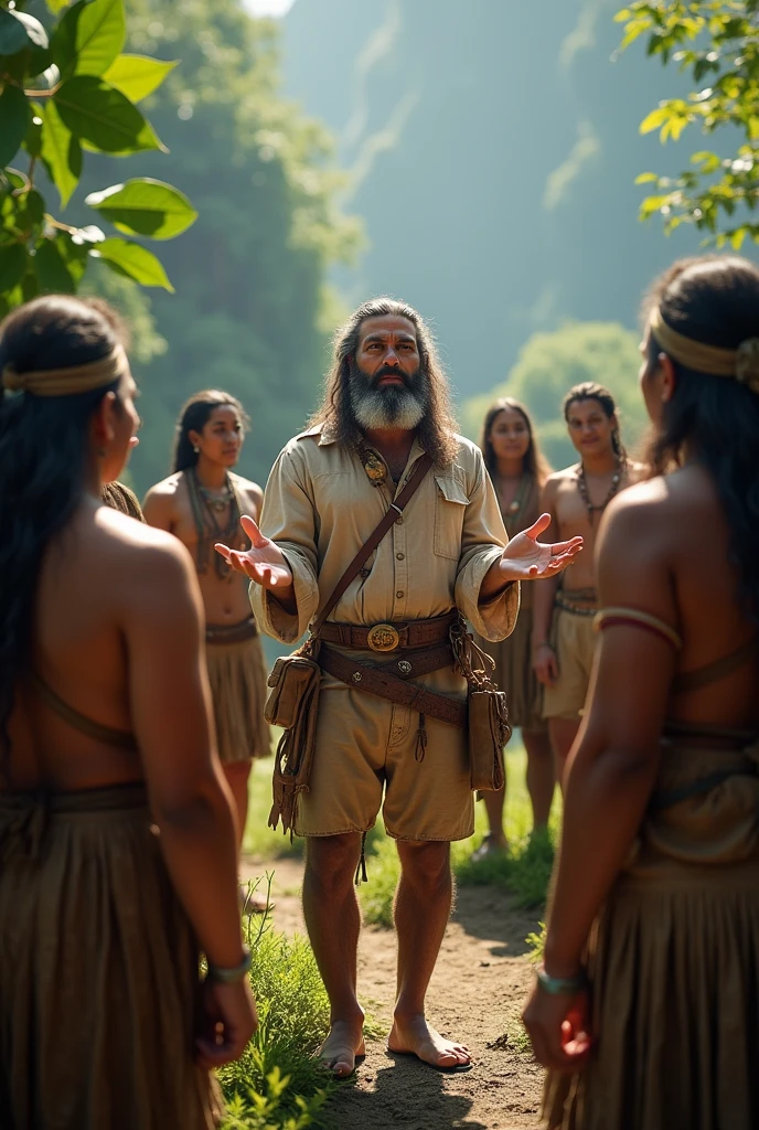 Man teaches Indians how to navigate