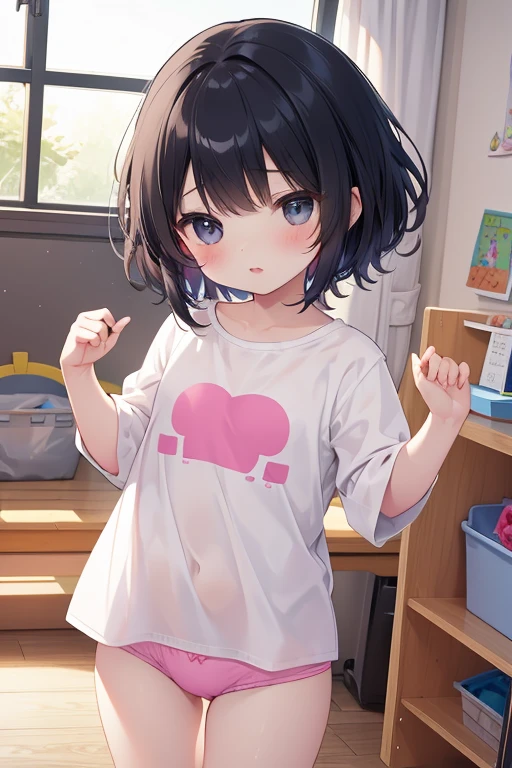 preschool child ,preschooler, underwear, underwear wearing, panty shot