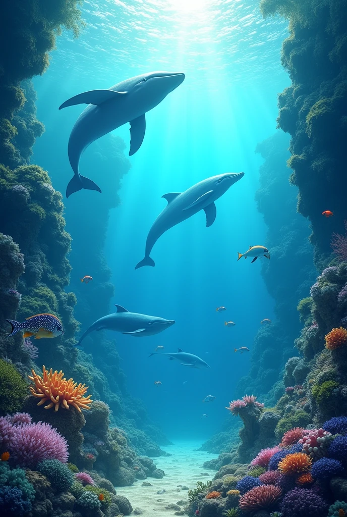 Underwater landscape