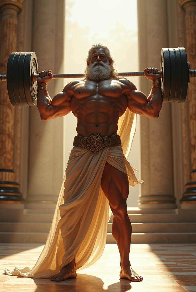 Zeus lifting gym bar 