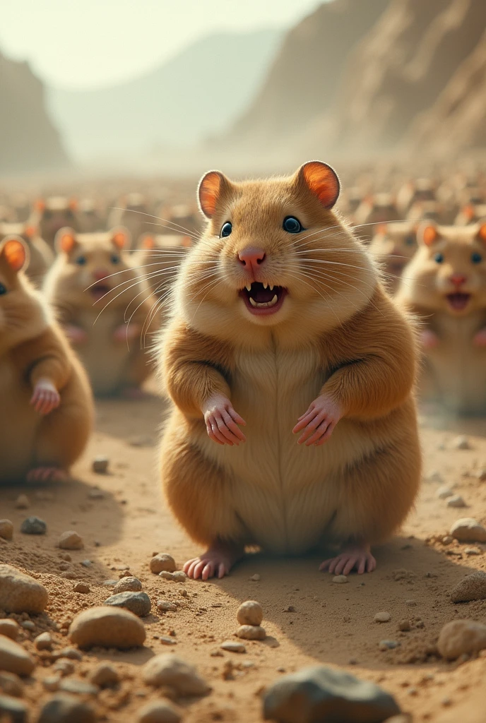 Most powerful big Hamsters army