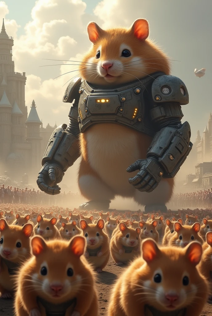 Most powerful big Hamsters army with high tech