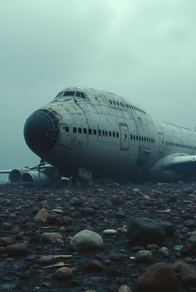 Cargo Boeing 747 crashed so hard