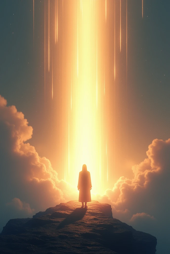 An image of the end point of some process