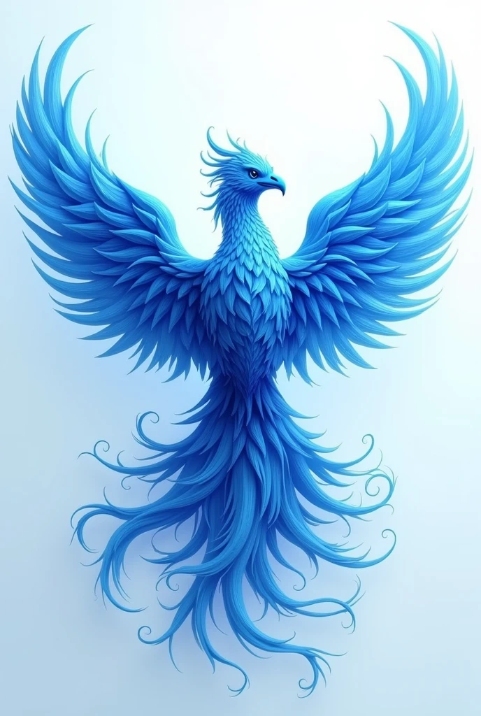 Blue phoenix logo