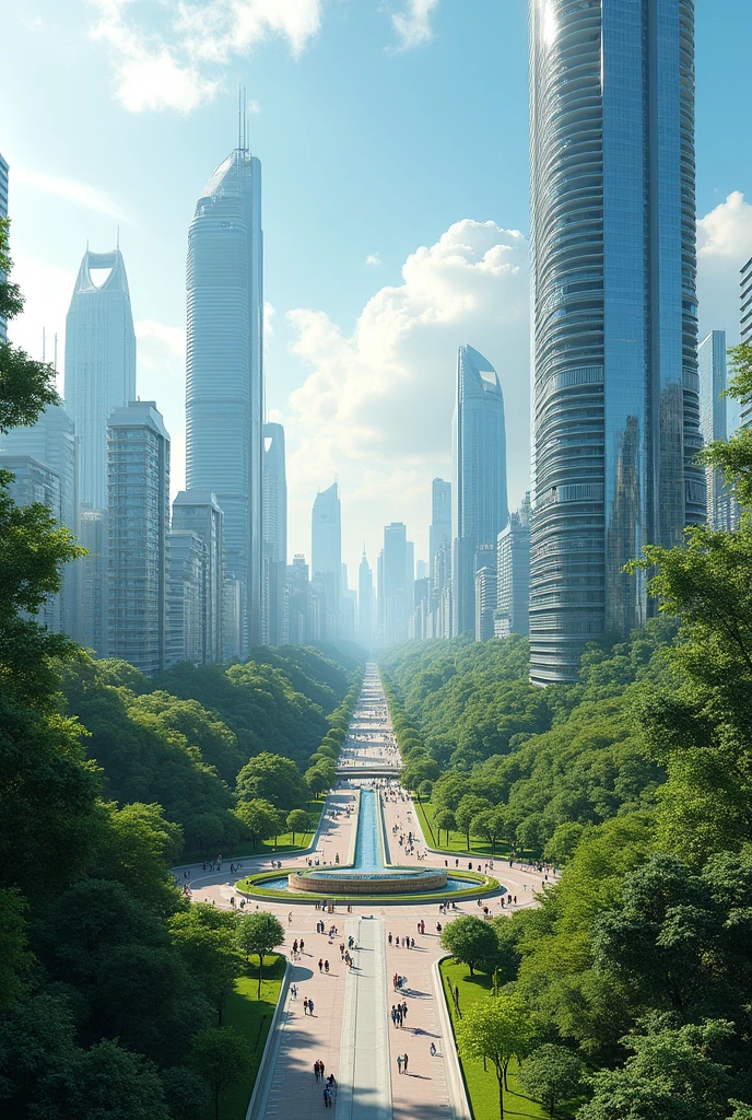 GENERATE PHOTOS OF CLEAN AND BEAUTIFUL CITIES