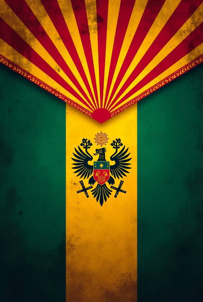 The stylish flag of Madagascar
