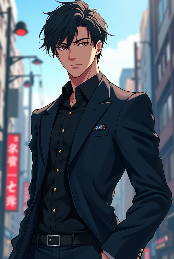 Cool Japanese anime boy tall and handsome gorgeous hd