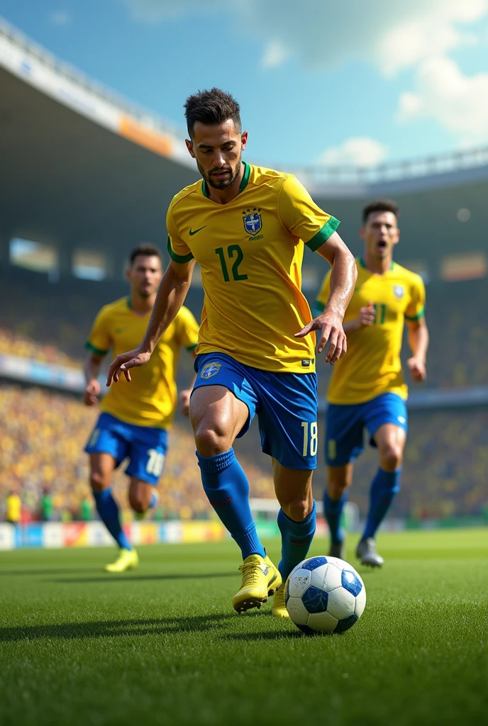 Brazilian football team with name